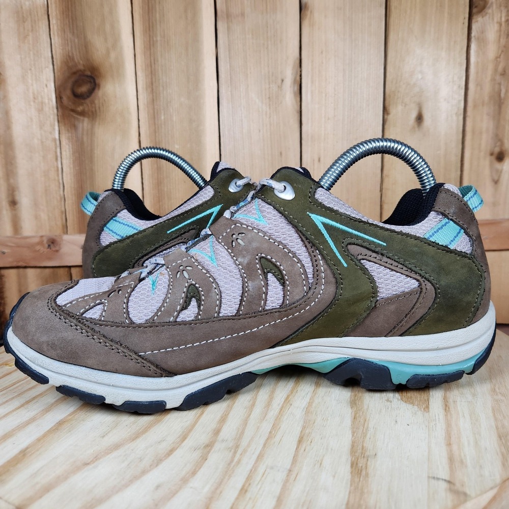 Oboz Mystic Low Shoes Womens 11 Brown Waterproof Trail Hiking Walking Sneakers - Picture 6 of 10